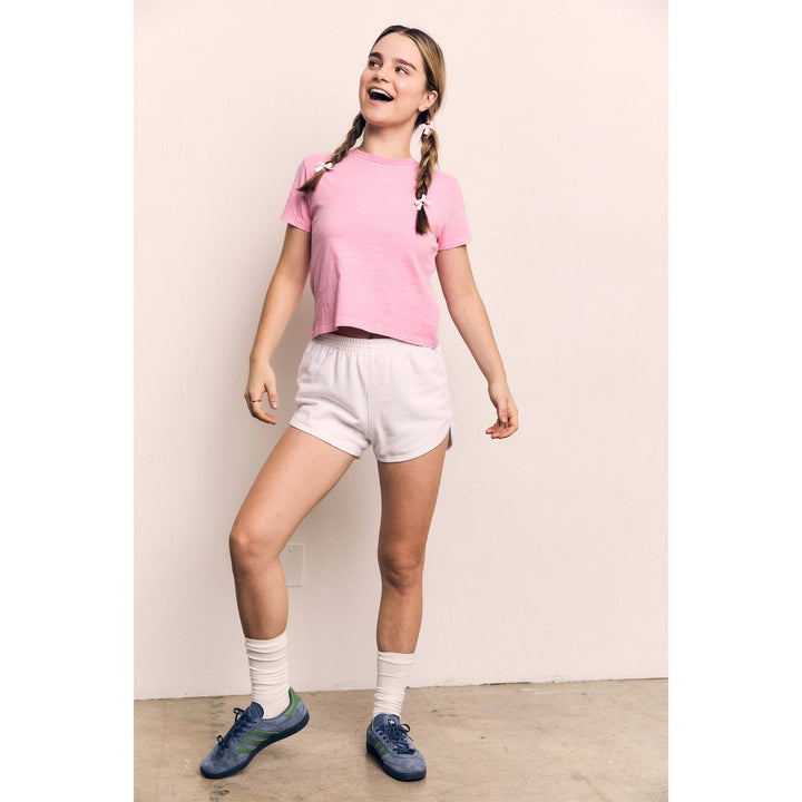 Mineral Washed Standard Fit Jersey Tee