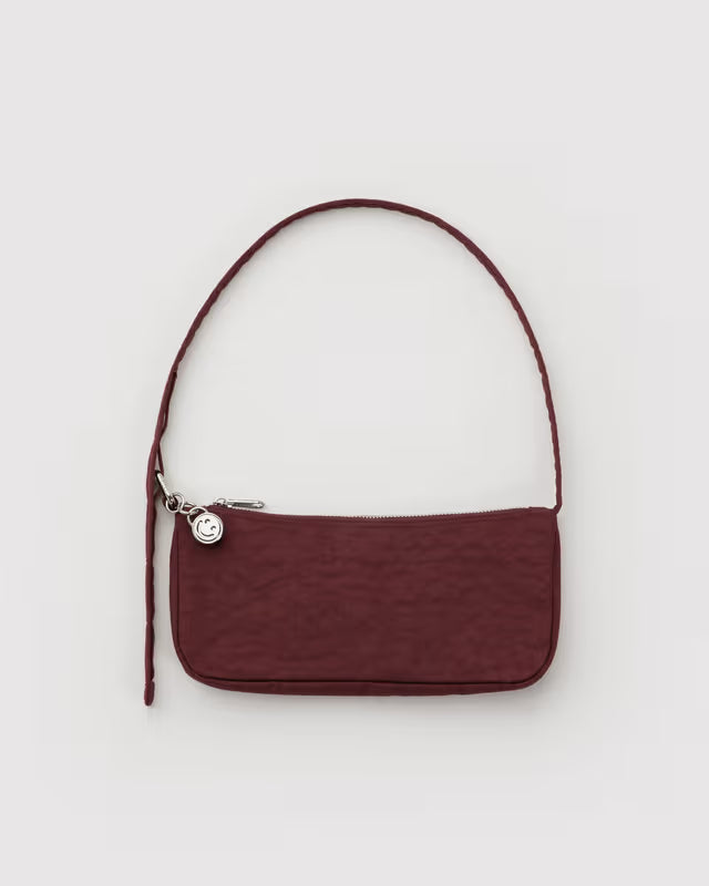 Baggu Nylon Pochette Mahogany