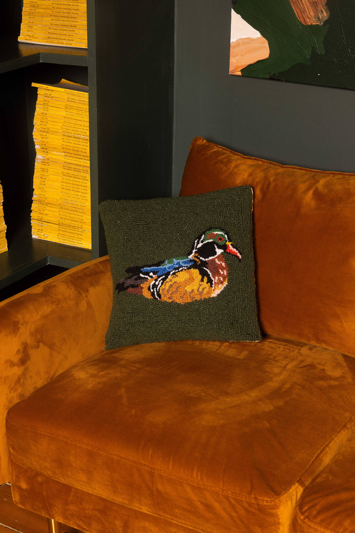 Camp Wandawega Wood Duck Hook Pillow