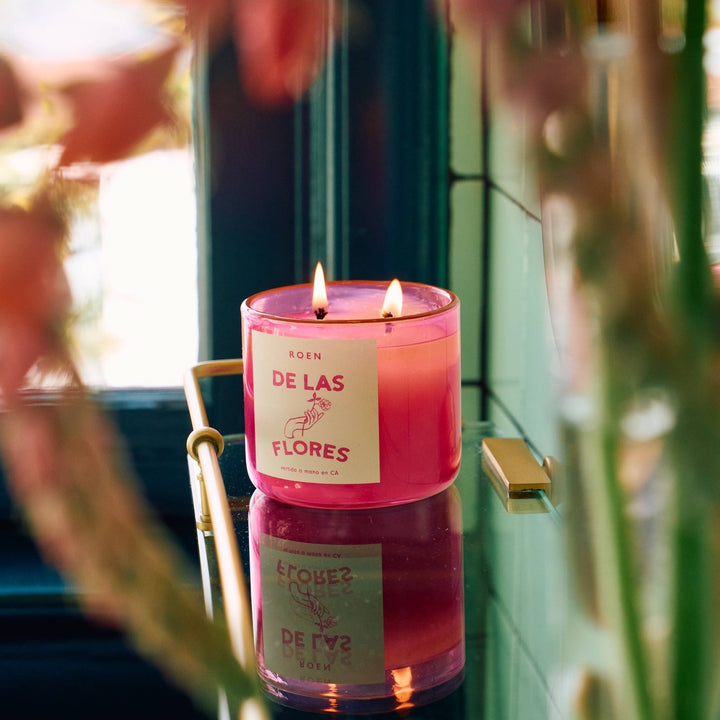 De Las Flores Candle