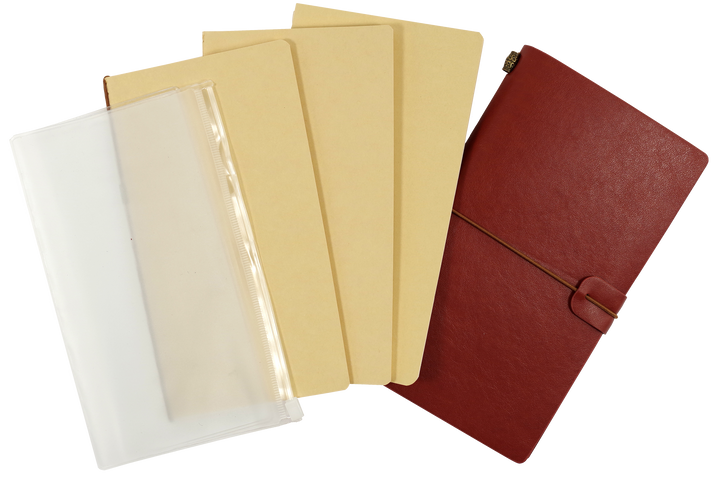 Burgundy Voyager Notebook