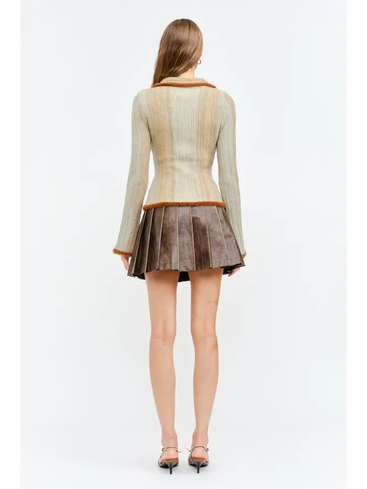 Jacquie Ombre Knit Top