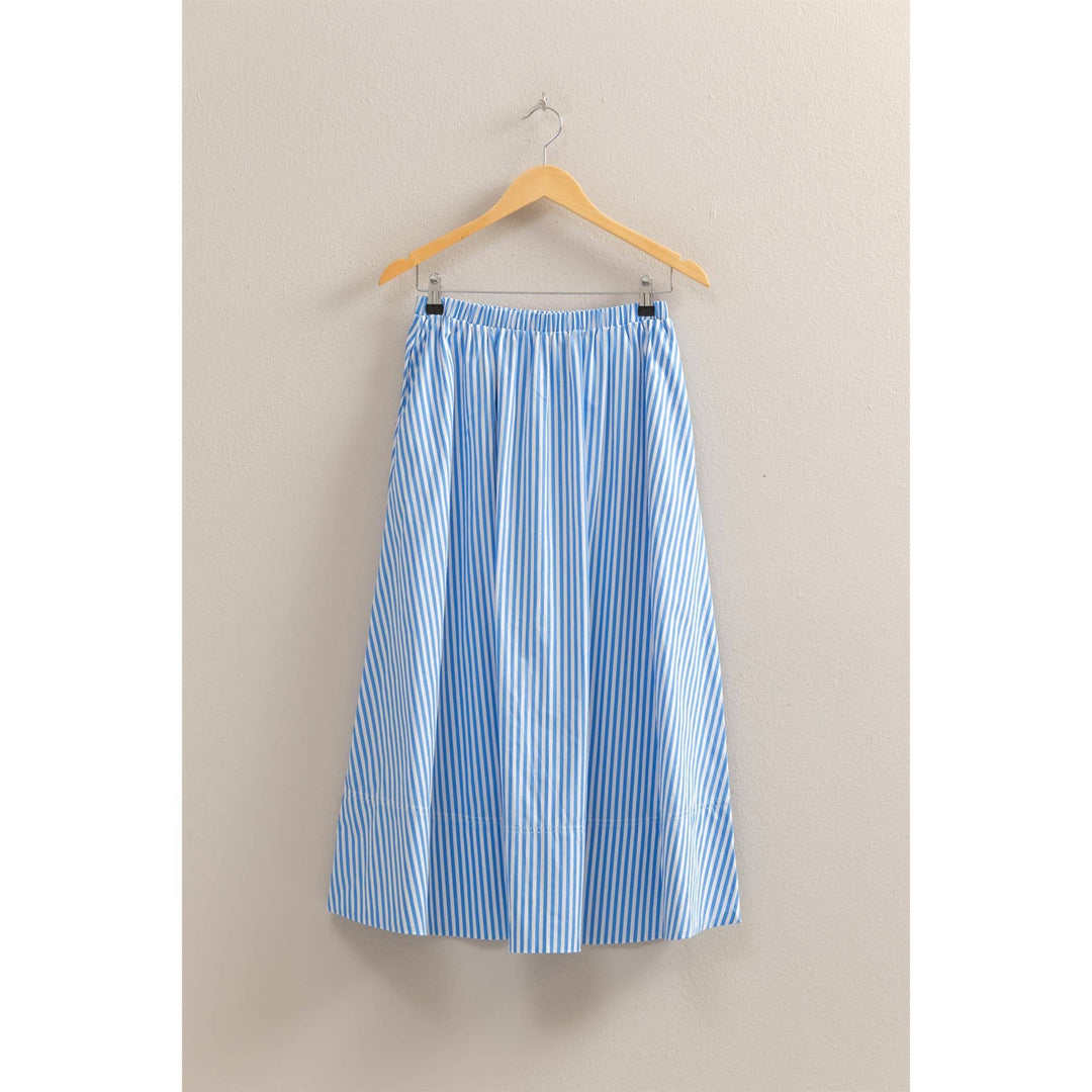 Connie High-Waist Midi Skirt