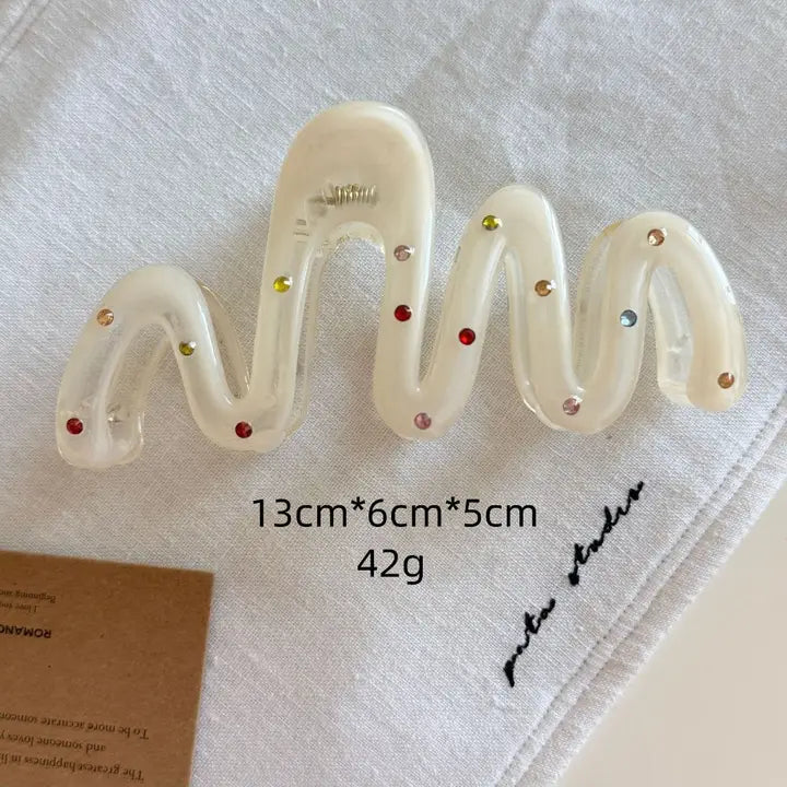 Beau Rhinestone Hair Clip