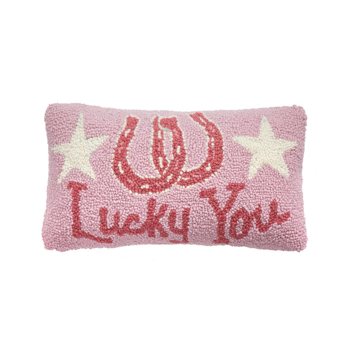 Lucky You Hook Pillow