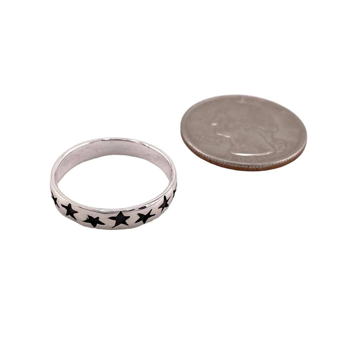 Star Sterling Silver Ring
