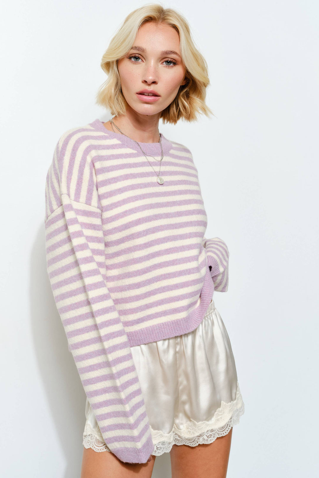 Angel Striped Sweater