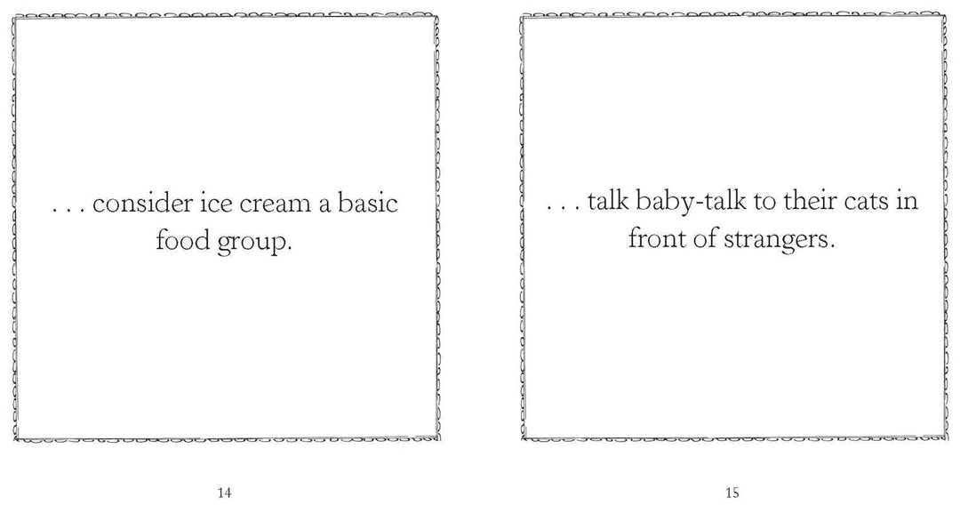 How Not to Become a Little Old Lady Mini Book