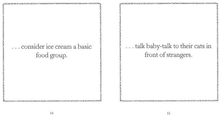 How Not to Become a Little Old Lady Mini Book