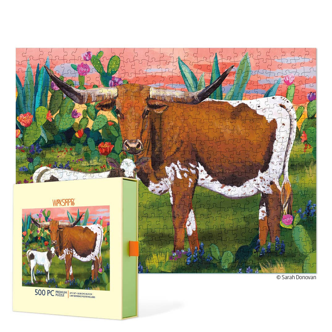 Longhorns Cows Puzzle