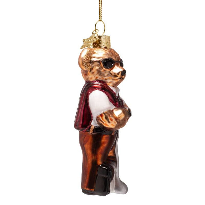 Golf Bear Ornament