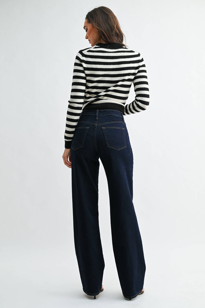 Darby Double Pocket Wide Leg