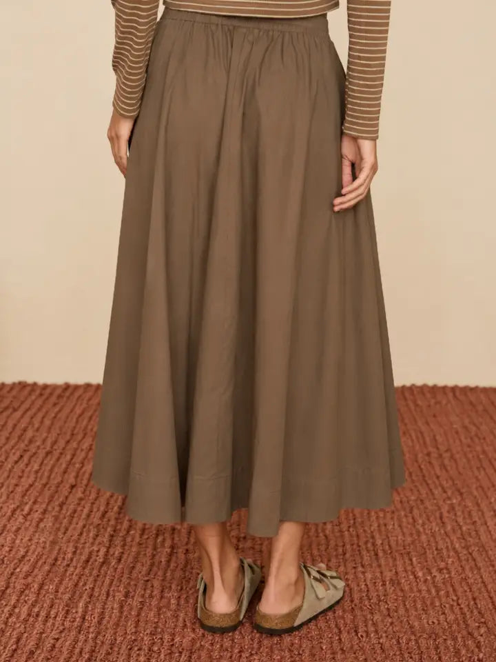 Romee Relaxed Midi Skirt