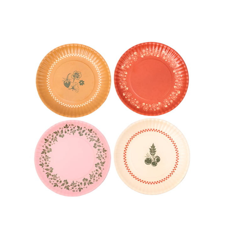 Garden Dessert Plate Set