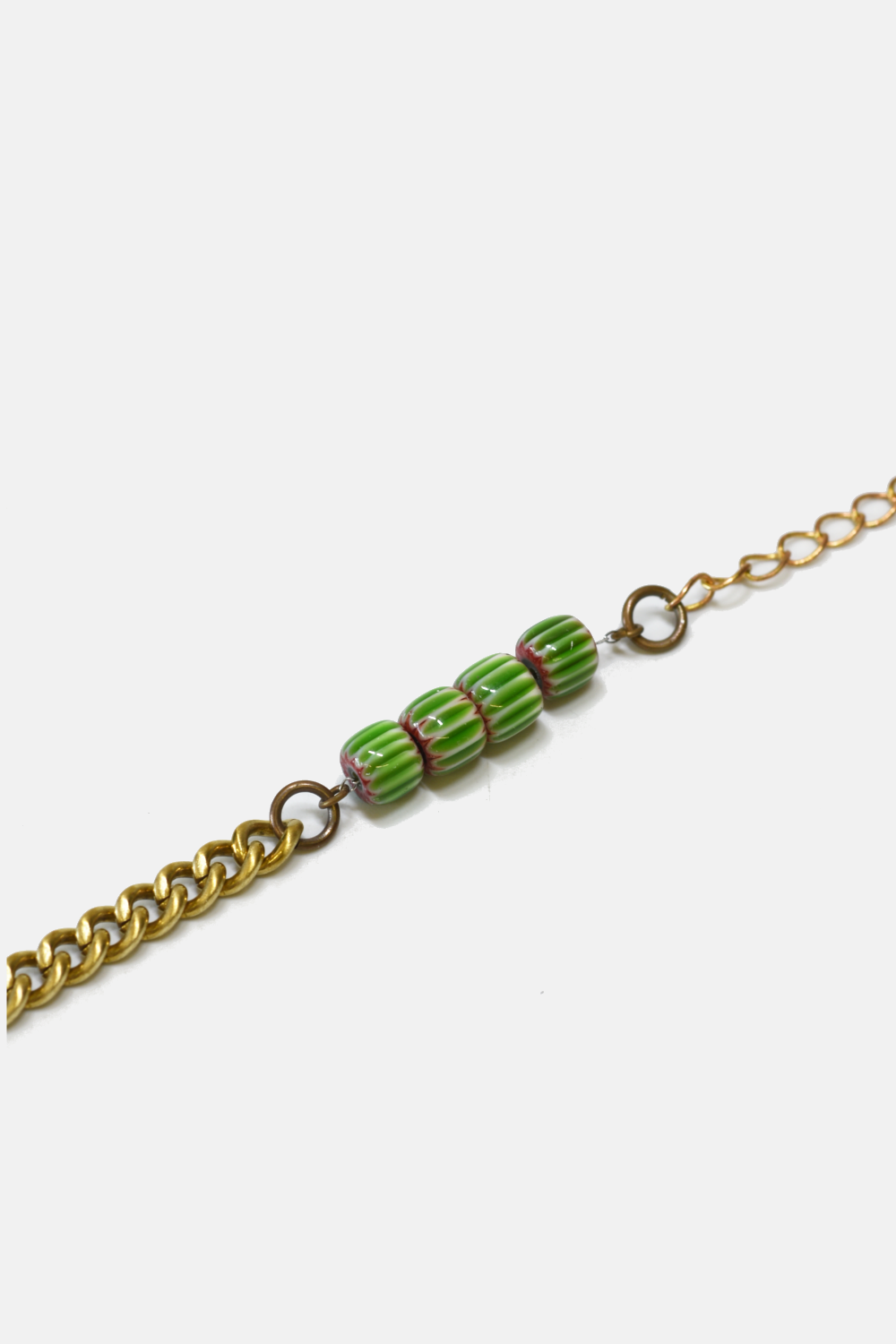 Chain with Ceramic Beads Bracelet