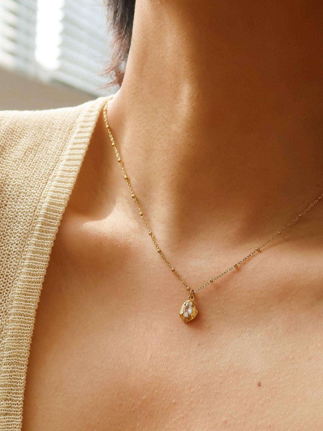 Ryleigh Petite CZ Necklace