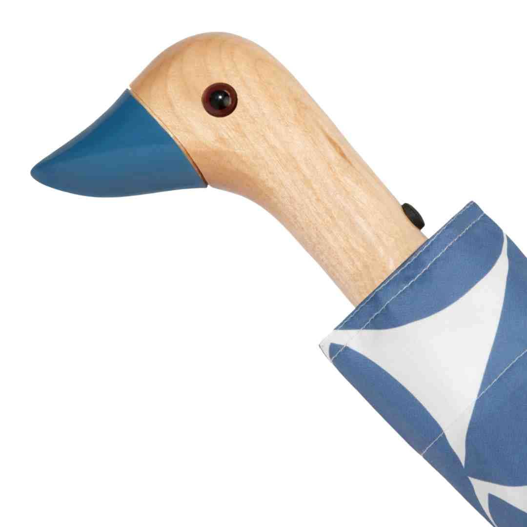 Denim Moon Pattern Duckhead Umbrella