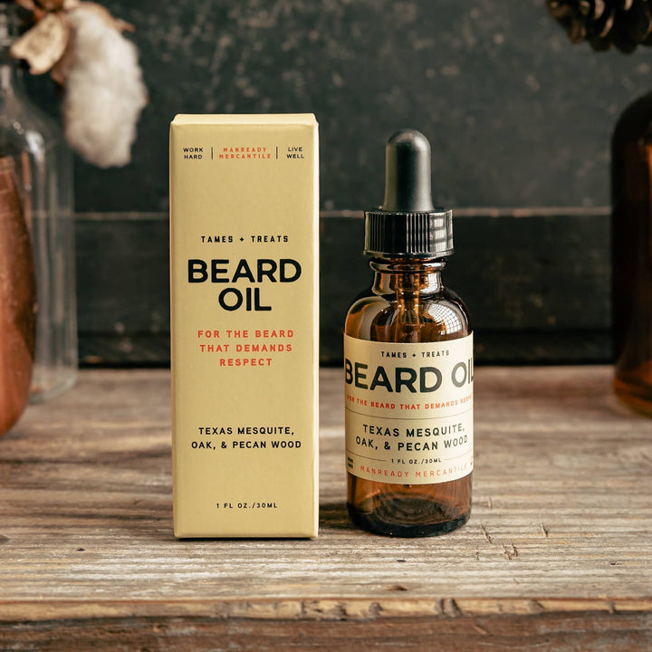 Tan Label Americana Series Beard Oil