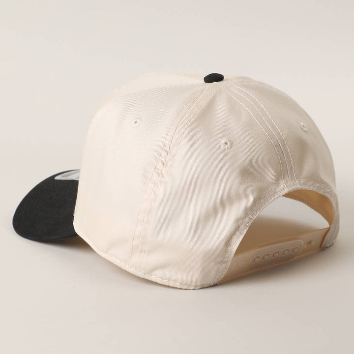 Howdy Embroidered Two-Tone Trucker Hat