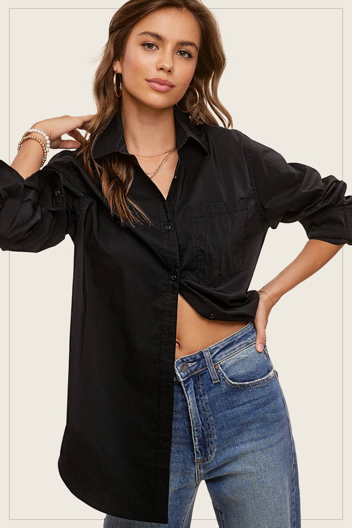 Cordelia Oversized Poplin Shirt