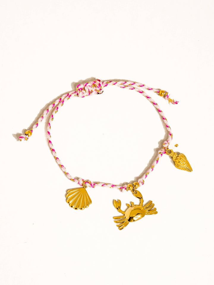 Menton Summer Rope Charm Bracelet