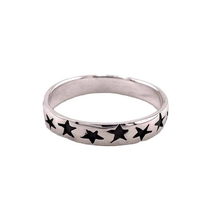 Star Sterling Silver Ring
