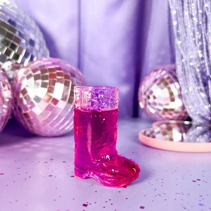 Cowboy Boot Shot Glass