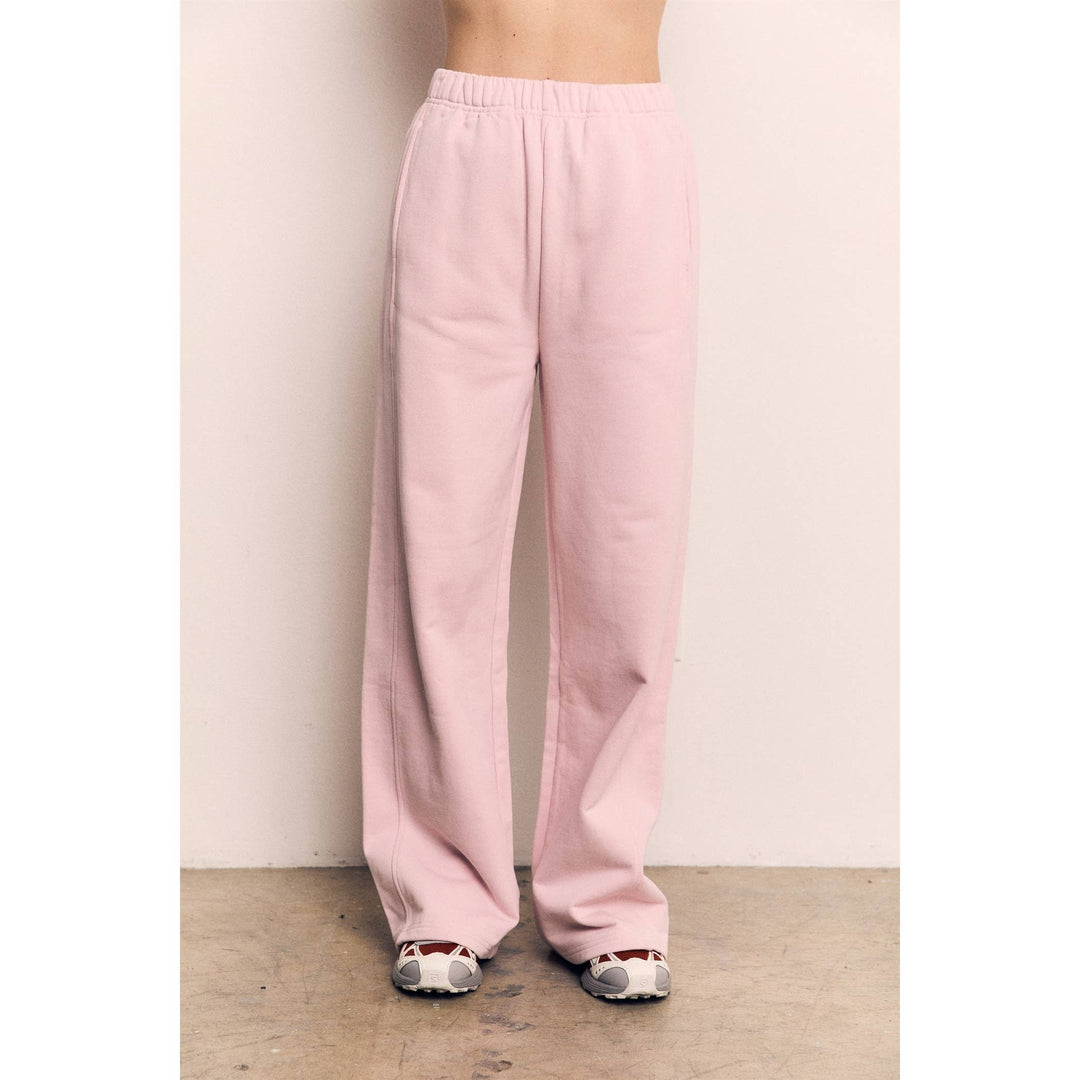 Organic Cotton Terry Wide Pants