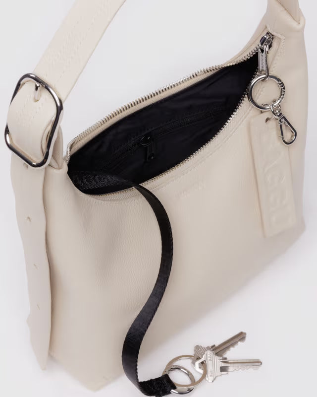 Baggu Mini Stone Leather Shoulder Bag