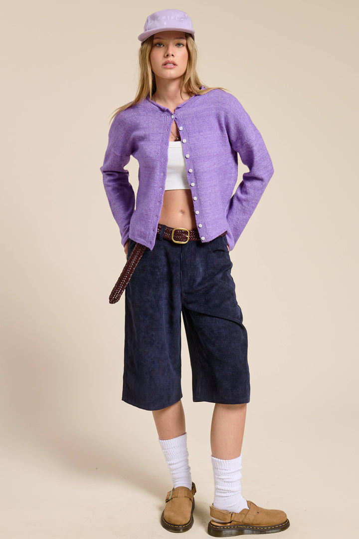 Emma Essential Button Down Cardigan Top