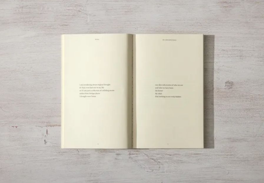 The Unbearable Beauty Poetry Book