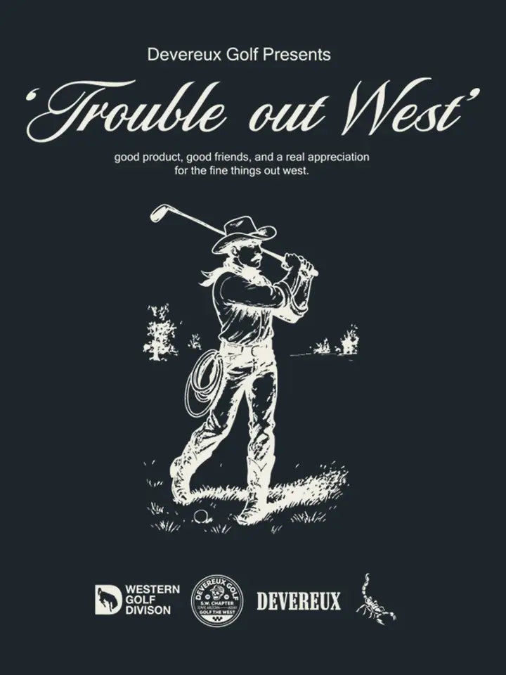 Trouble Out West Tee