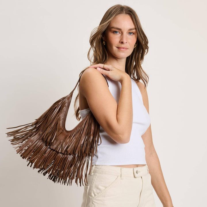 Stevie Hobo Fringe Bag