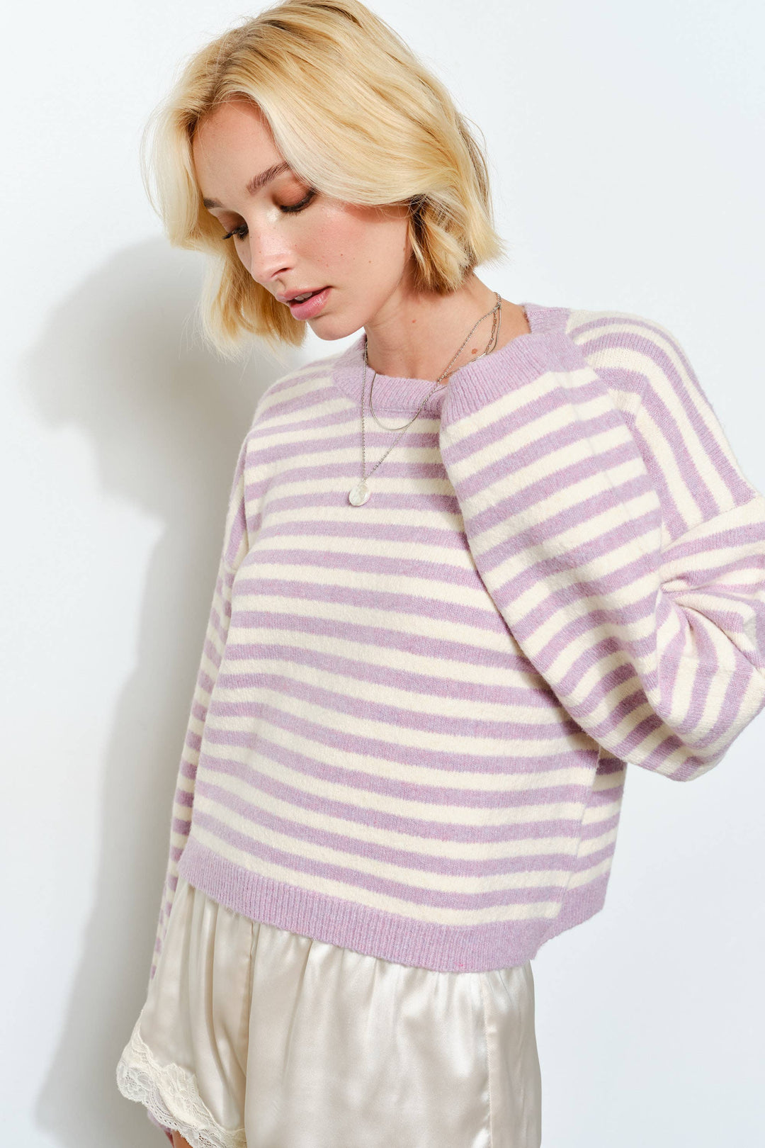 Angel Striped Sweater