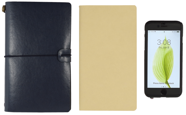 Midnight Blue Voyager Notebook