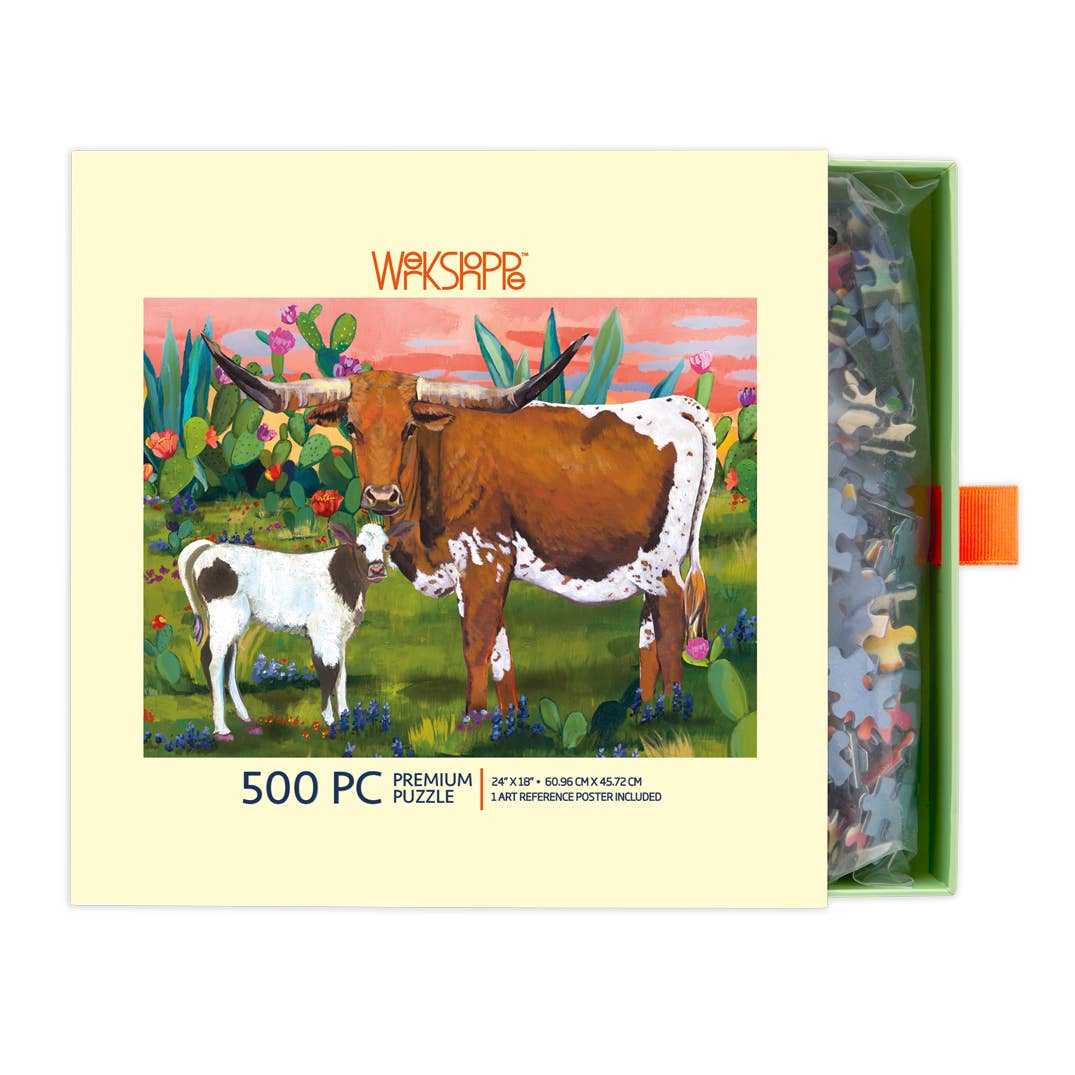 Longhorns Cows Puzzle
