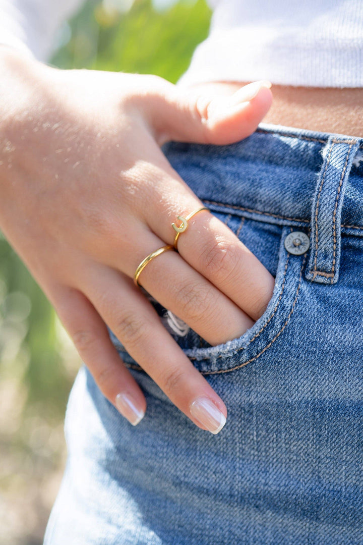 Horseshoe Stacking Ring