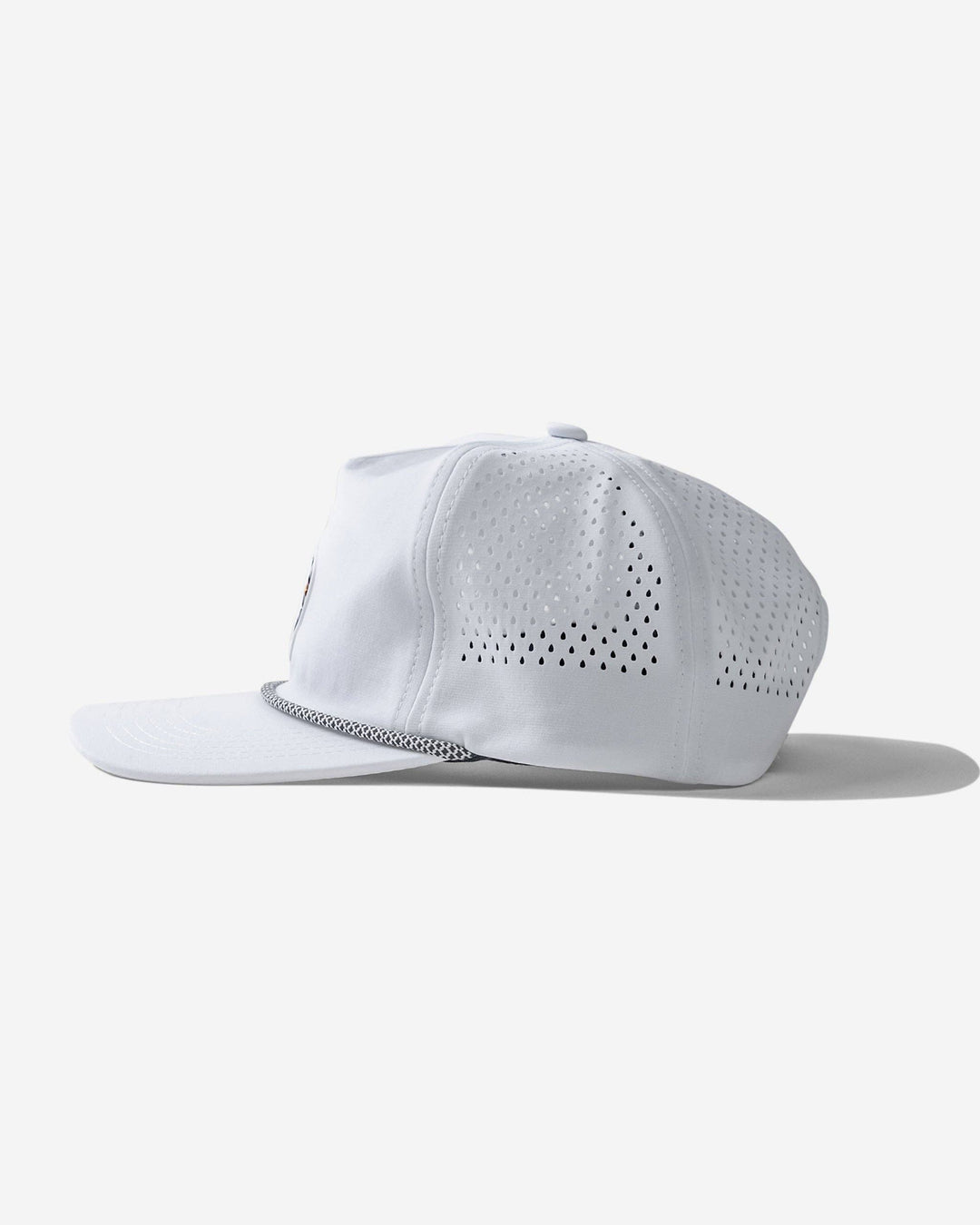 Skull Caddie Performance Rope Hat - White