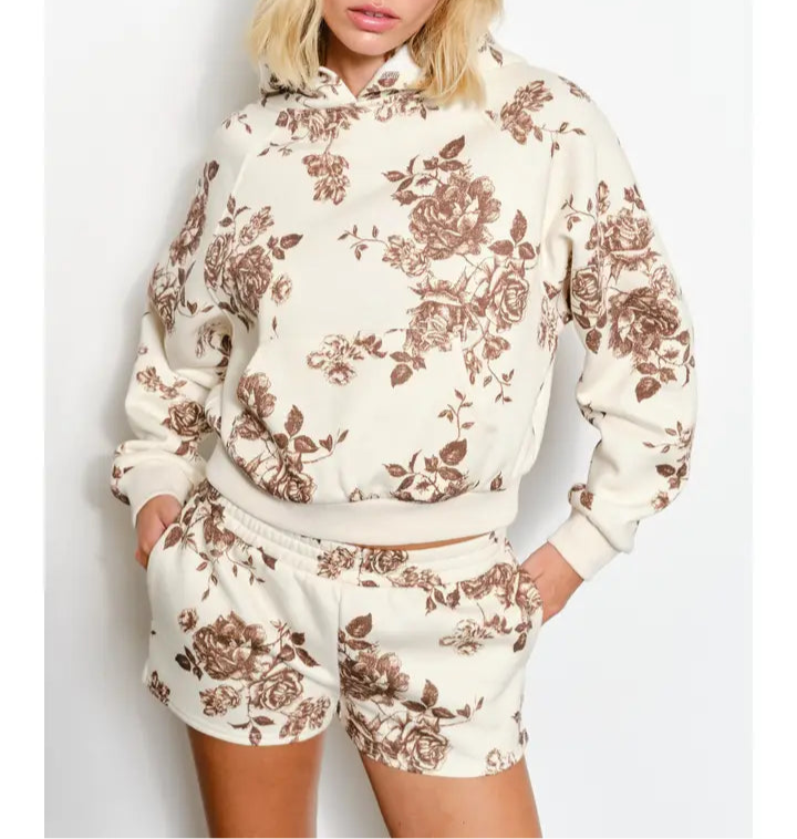 Ida Floral Raglan Sweatshirt