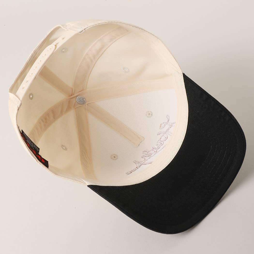 Howdy Embroidered Two-Tone Trucker Hat