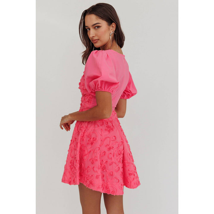 Joanie Puff Sleeve Mini Dress