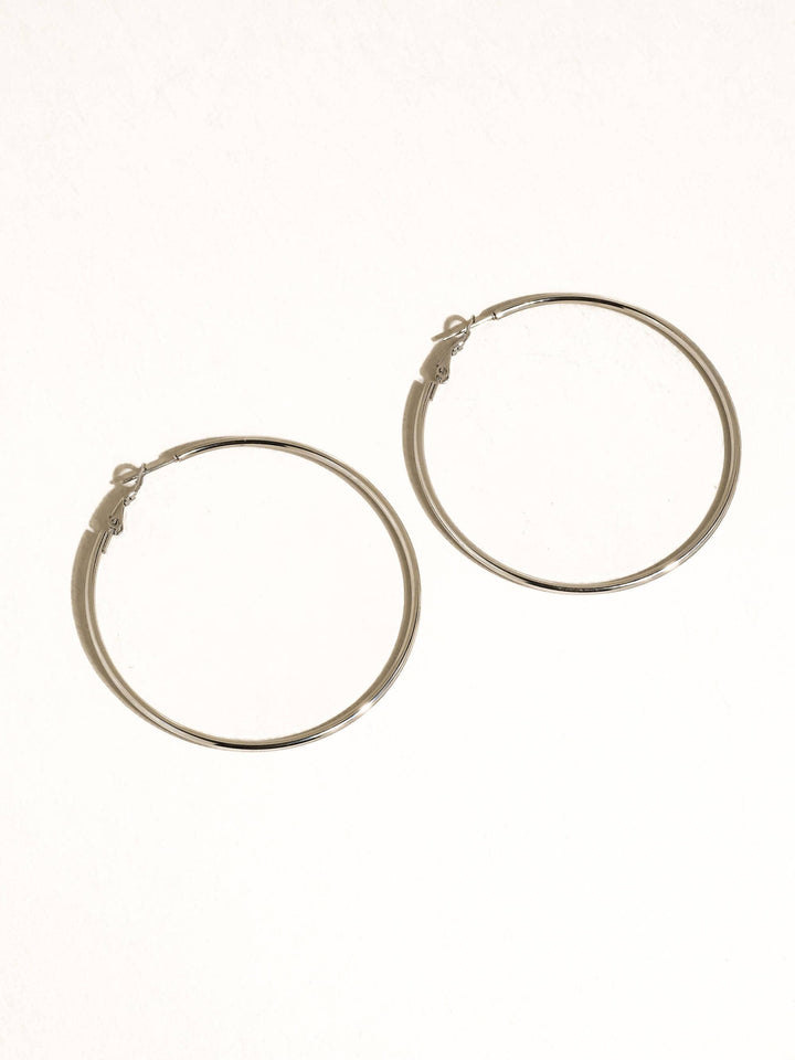 Eska Classic Thin Hoop Earring