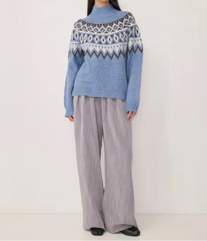 Holly Raglan Fair Isle Sweater