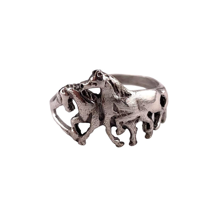 Horse Sterling Silver Ring
