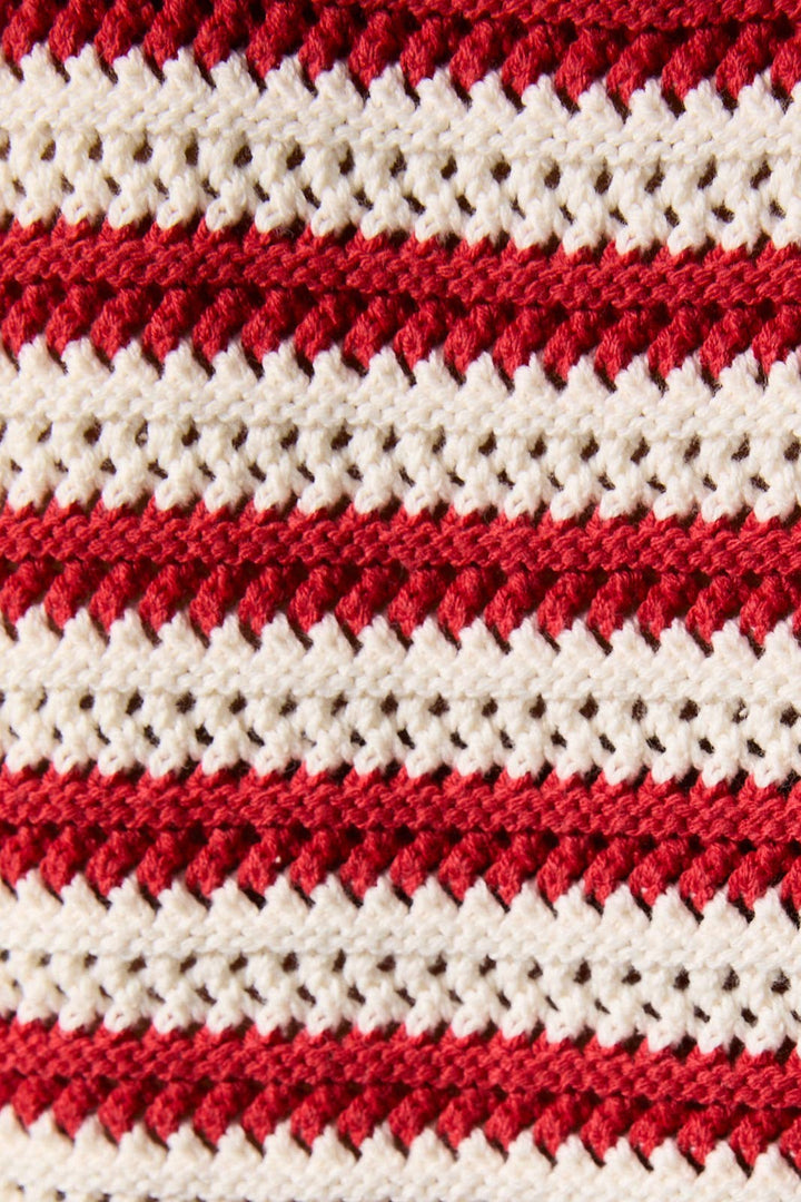 Paige Crochet Two Tone Tank