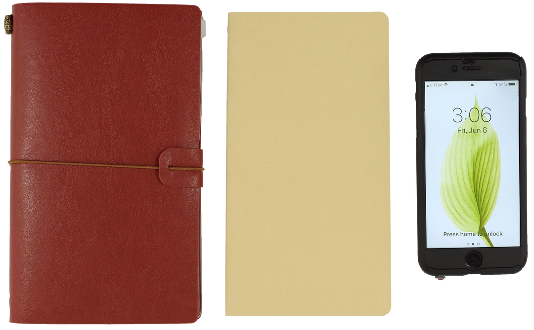 Burgundy Voyager Notebook
