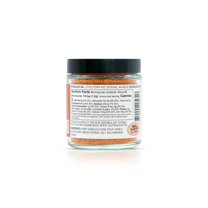 Smoky Honey Habanero Mini Glass Jar