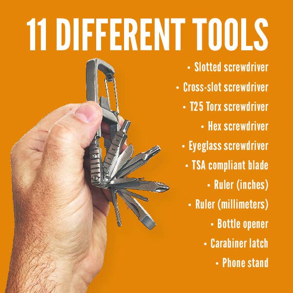 Fix Is In Carabiner Multi-tool