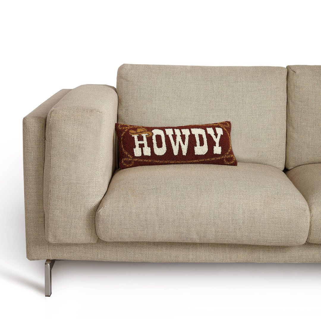 Howdy Cowboy Pillow