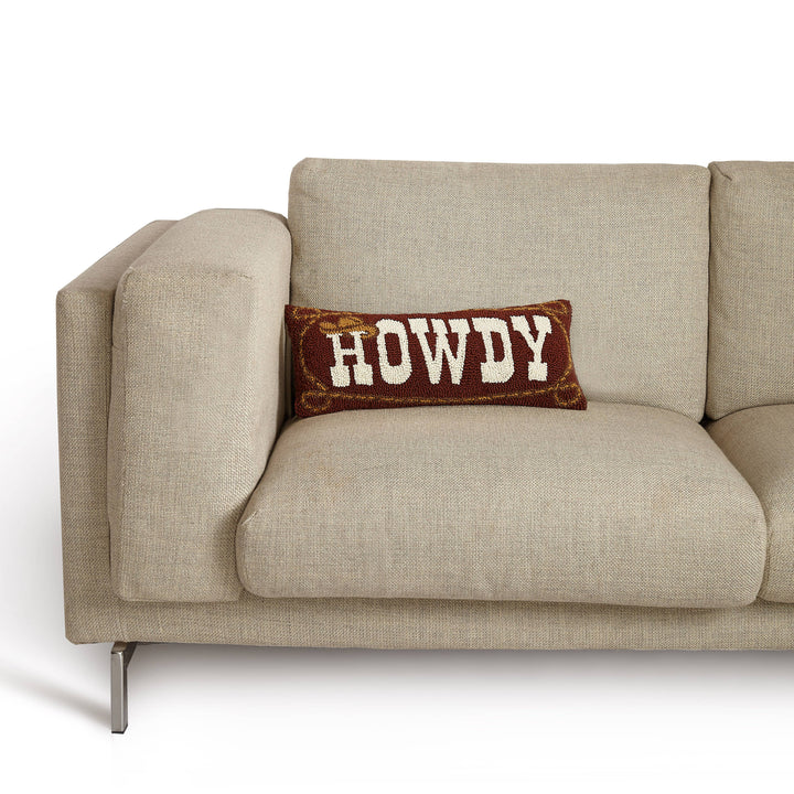Howdy Cowboy Pillow